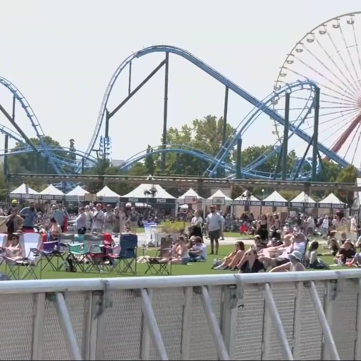Thousands brave the heat on 1st day of Bourbon & Beyond